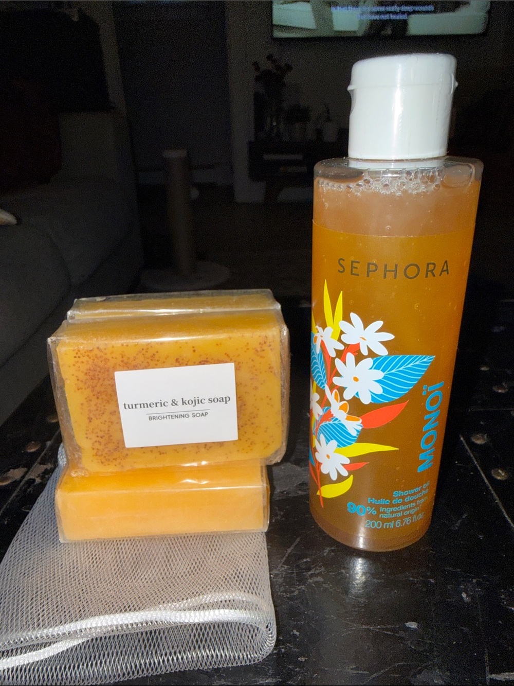 BODY CARE Sephora Orange Monoi Shower Oil & Turmeric Brightening Soap